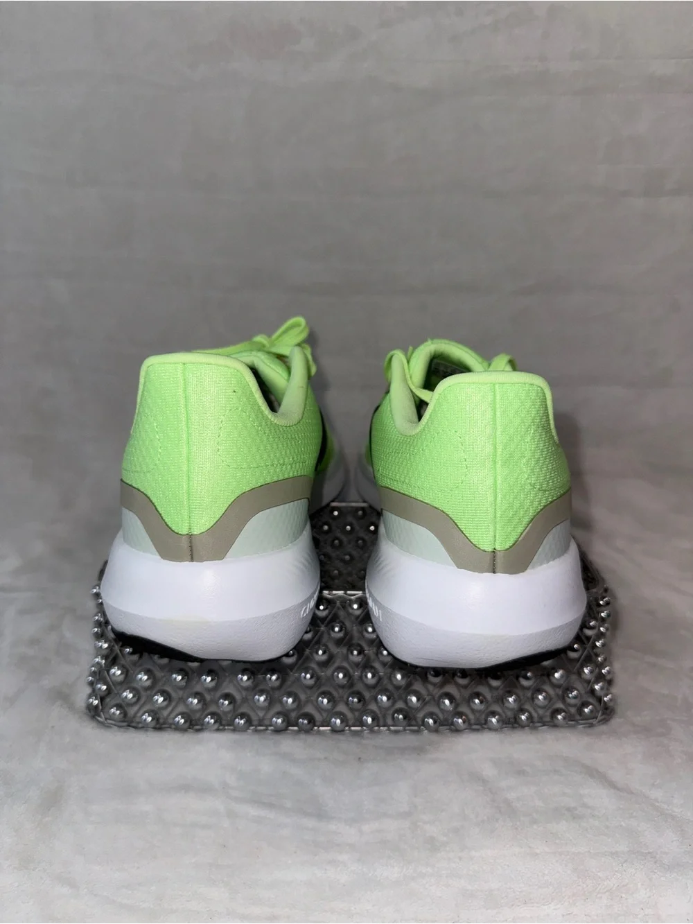 Adidas Neon Green, Black, White Men- 11.5 or women’s 13 - Athletic RunFalcon 3.0